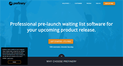 Desktop Screenshot of prefinery.com
